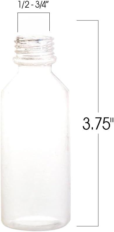 ArtCreativity Plastic Sand Art Bottles with Corks - Pack of 12-2oz Clear Containers for Sand Art, Message in a Bottle, Wedding Invitations, Fun Arts and Crafts Supplies for Kids - Sand not Included…