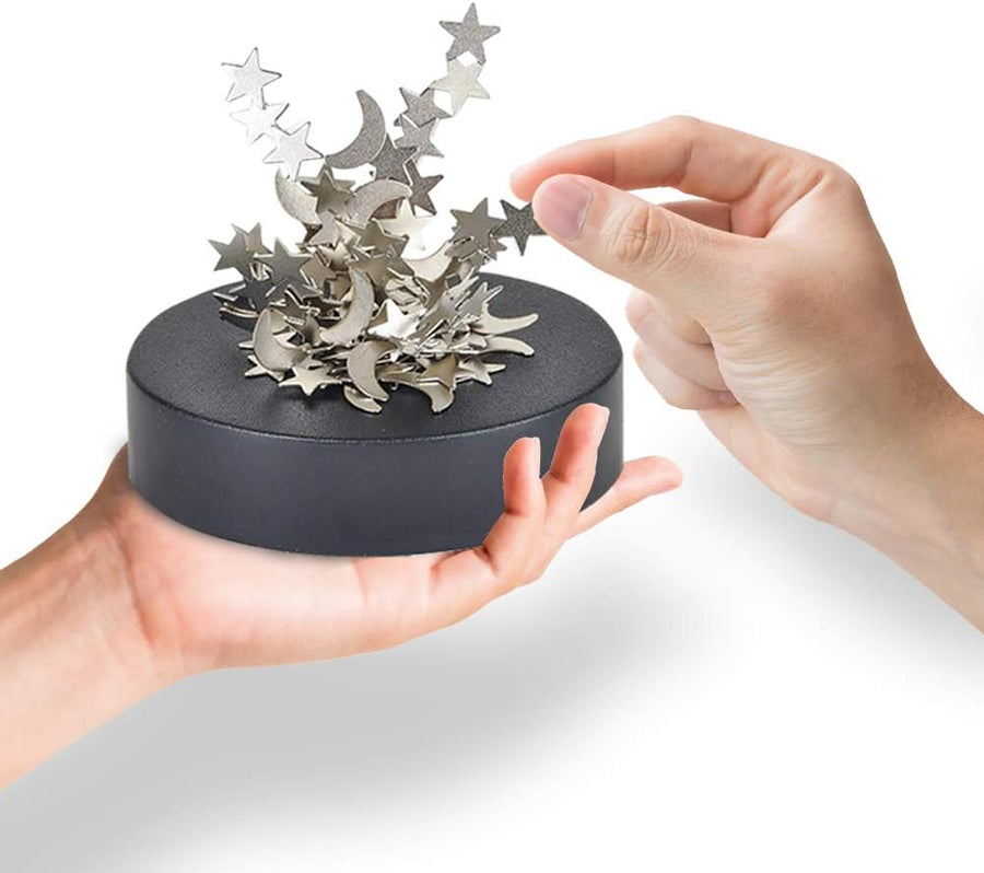 Magnetic Moons and Stars Sculpture, Set of 2