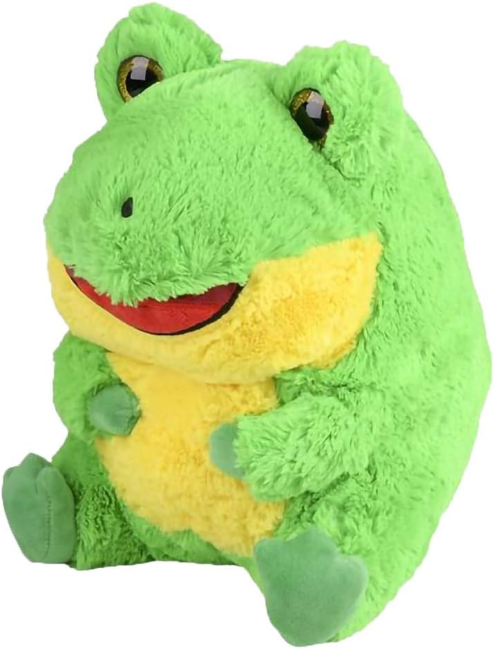 Belly Buddy Frog, 7 Inch Plush Stuffed Frog, Super Soft and Cuddly Toy, Cute Nursery Décor, Best Gift for Baby Shower, Boys and Girls Ages 3+