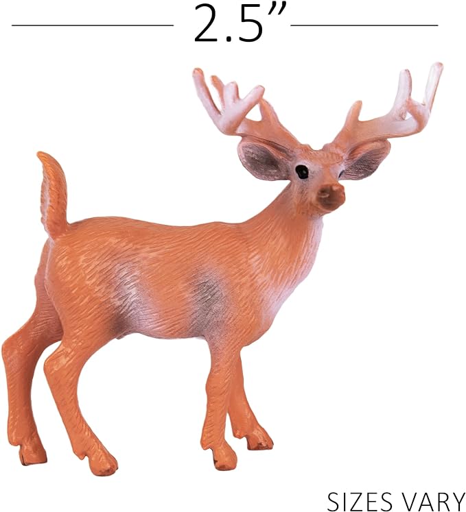 Forest Animal Figures - Set of 7 Woodland Animals