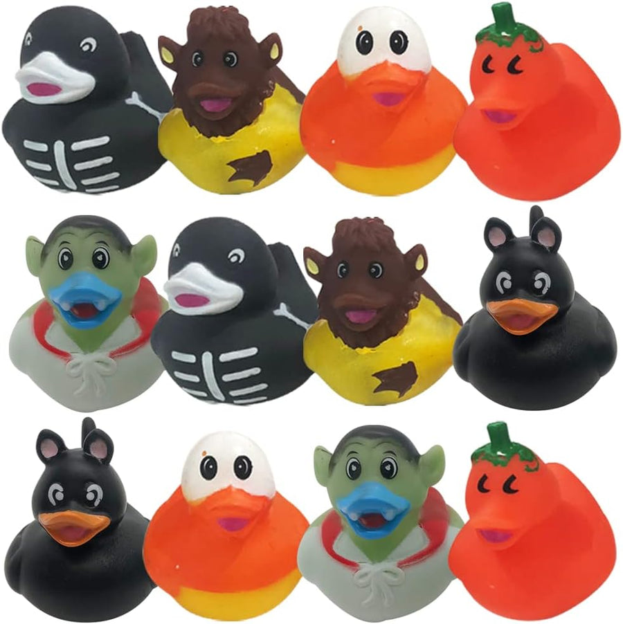 Halloween Duck Assortment. 30 ducks per PDQ - 4 PDQ per box
