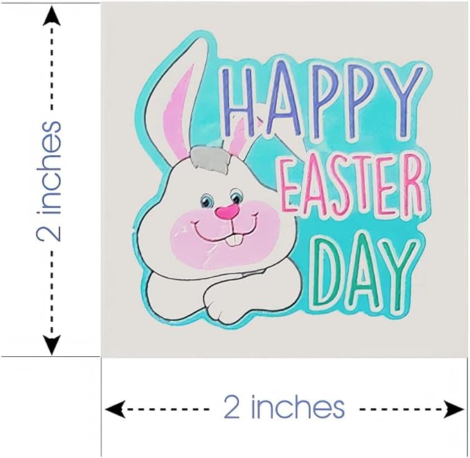 ArtCreativity Temporary Easter Tattoos for Kids, Bulk Pack of 144, 2 Inch Non-Toxic Tats Stickers for Boys and Girls, Fun Easter Basket Stuffers, Cute Surprise Egg Toys, Treats, Goodie Bag Fillers