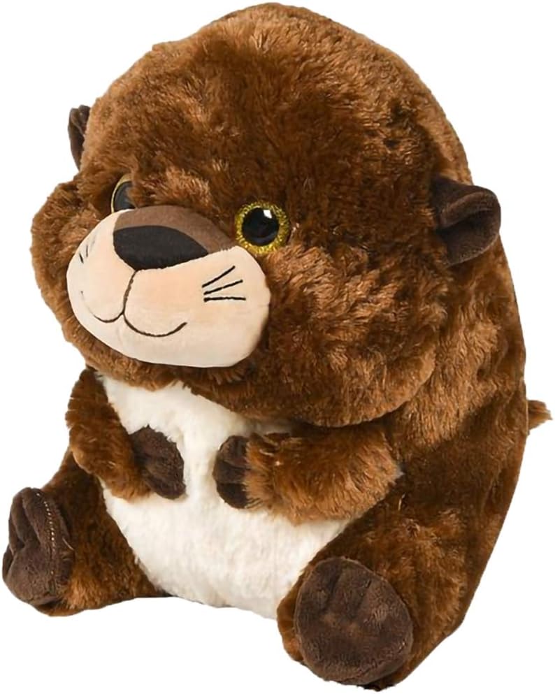 Belly Buddy Otter, 10 Inch Plush Stuffed Otter, Super Soft and Cuddly Toy, Cute Nursery Décor, Best Gift for Baby Shower, Boys and Girls Ages 3+