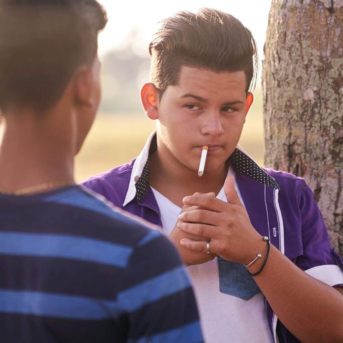 ArtCreativity Fake Puff Cigarettes - 3.25 Inch - That Blow Smoke (24 Pack) Faux Cigs with a Realistic Look - Prop for Prank, Halloween Costume, Movie, or Theater Play - Fun Gag Gift, Novelty Toy