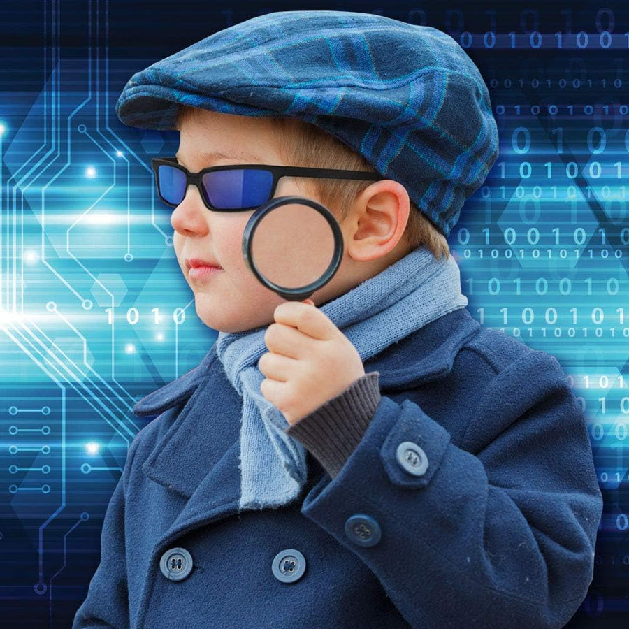 ArtCreativity Spy Glasses for Kids (Set of 3) See Behind You Sunglasses with Rear View Mirrors - Fun Party Favors, Detective Gadgets, Secret Agent Costume Props, Gift Idea for Boys and Girls