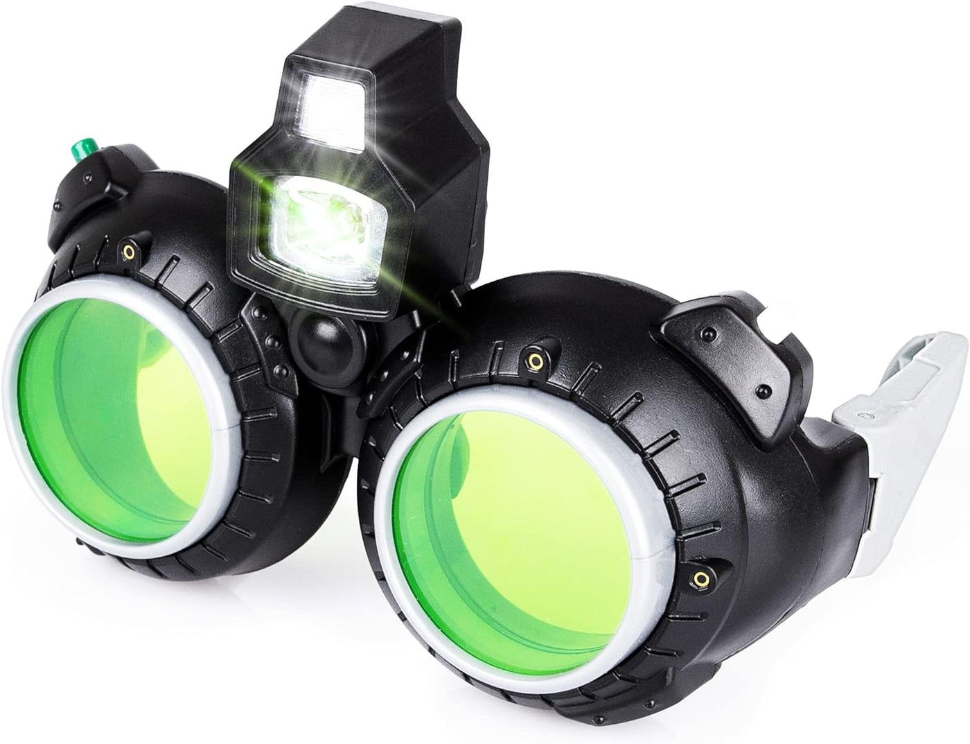 Night Vision Glasses for Kids, Spy Gear Kids Spy Glasses with LED Light Beam, Kids’ Night Mission Glasses for Secret Agent Role Play, Bonus: 6 3D Photo Cards & Red/Blue Lenses for Immersive Viewing