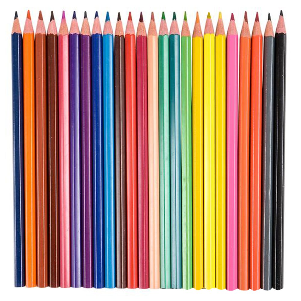 ArtCreativity Multi Colored Pencils - 24 Pack - Pre-Sharpened Coloring Pencil Set - Color Pencils for School Art Projects, Creative Play, Drawing - Great Gift Idea for Kids and Adults