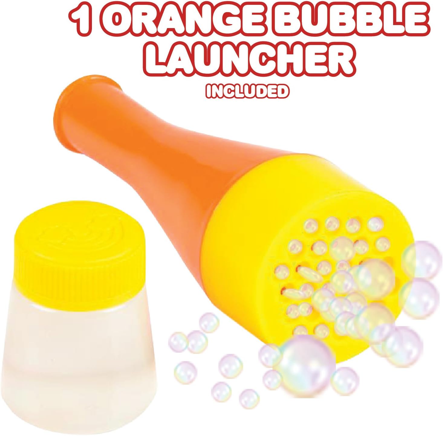 Mini Blizzard Bubble Blower Set by ArtCreativity - Set of 4 Bubble Blasters with 4 Bottles of Bubble Mixture - Vibrant Assortment of Color - Non-Toxic Plastic - Fun Summer Toys for Boys and Girls