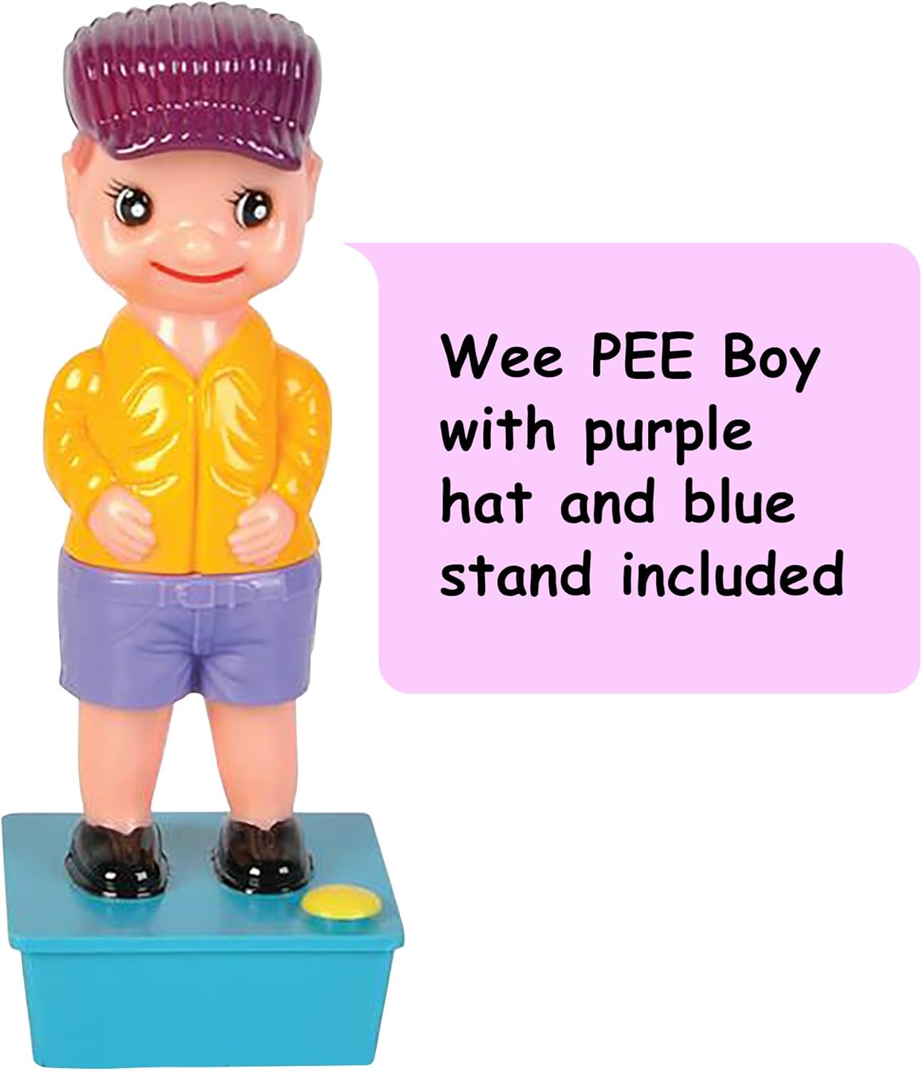 ArtCreativity Squirt Wee Boy Set Pack of 2-7.5 inch Boy Squirter Toys - Leak-Free Water Base - Classic Funny Novelty Gag Gift for Men, Women, Kids - Multicolor