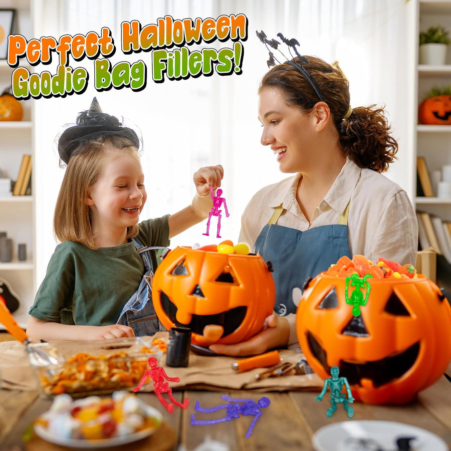 Halloween Super Stretchy Skeleton Toys