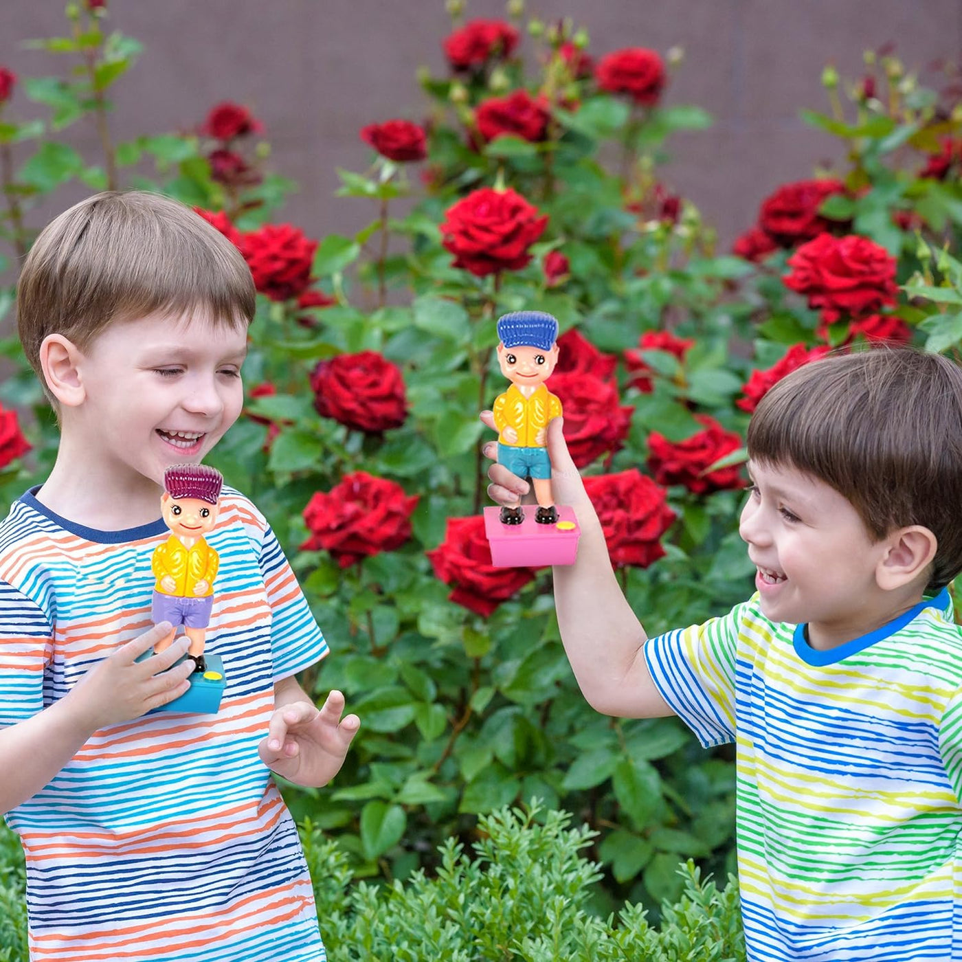 ArtCreativity Squirt Wee Boy Set Pack of 2-7.5 inch Boy Squirter Toys - Leak-Free Water Base - Classic Funny Novelty Gag Gift for Men, Women, Kids - Multicolor