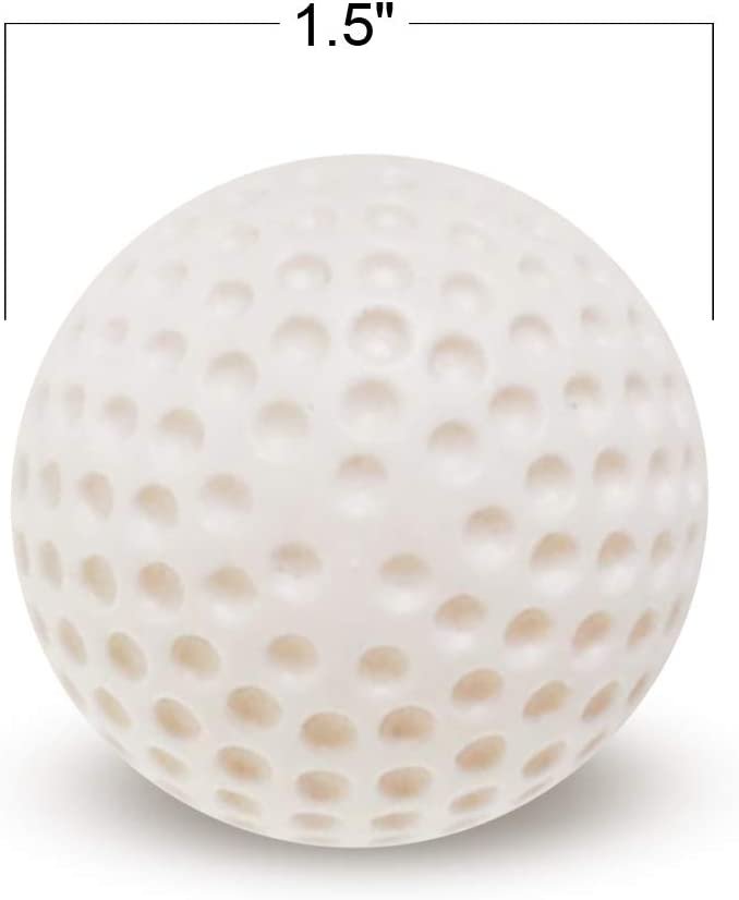 ArtCreativity Plastic Golf Balls, Set of 48, Hollow Golf Balls for Kids and Adults, Sports Birthday Party Favors, Golf Theme Decorations, Great for Indoor and Outdoor Play, Sporty Goody Bag Fillers