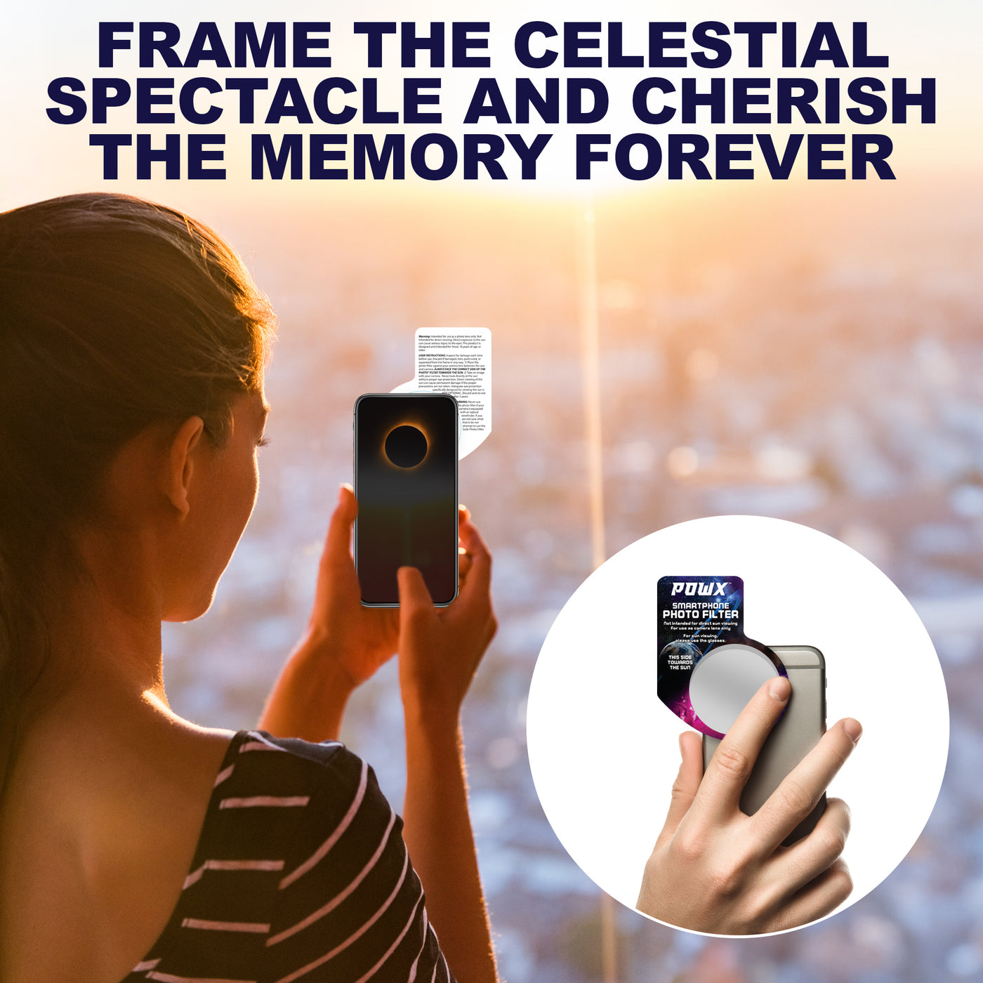 Solar Eclipse Glasses AAS Approved 2024, (5-Pack) CE/ISO Certified Solar Eclipse Viewing Glasses, Bonus Smartphone Photo Filter
