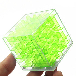 Brainy Maze Puzzle Cube Game, Set of 3, Maze Cube Puzzles for Kids, Mini Fidget Toys and Brain Teasers for Children, Birthday Party Favors, Goodie Bag Fillers, Stocking Stuffers