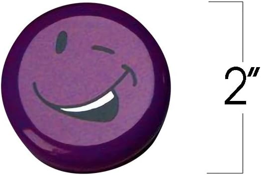 ArtCreativity Smile Face Yoyos for Kids, Pack of 12, Emoticon Yo-Yo Toys in Assorted Designs, Emoticon Birthday Party Favors, Goodie Bag Fillers, Holiday Stocking Stuffers, Classroom Prizes