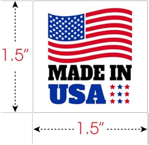 Patriotic Tattoos for Kids, Bulk Pack of 144
