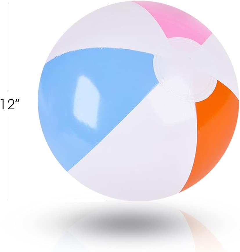 Beach Balls for Kids, Pack of 12