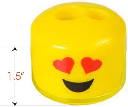 Emoticon Sharpeners for Kids, Bulk Pack of 24