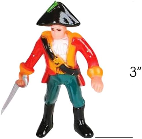 Pirate Action Figures- Pack of 12