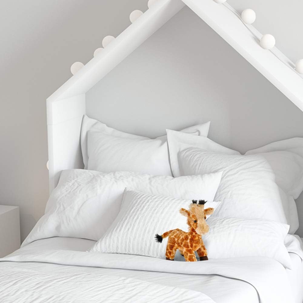 9 Inch Stuffed Plush Giraffe for Kids, Very Soft and Cuddly Stuffed Animal, Cute Standing Design, Great Nursery Decoration, Gift Idea for Boys and Girls