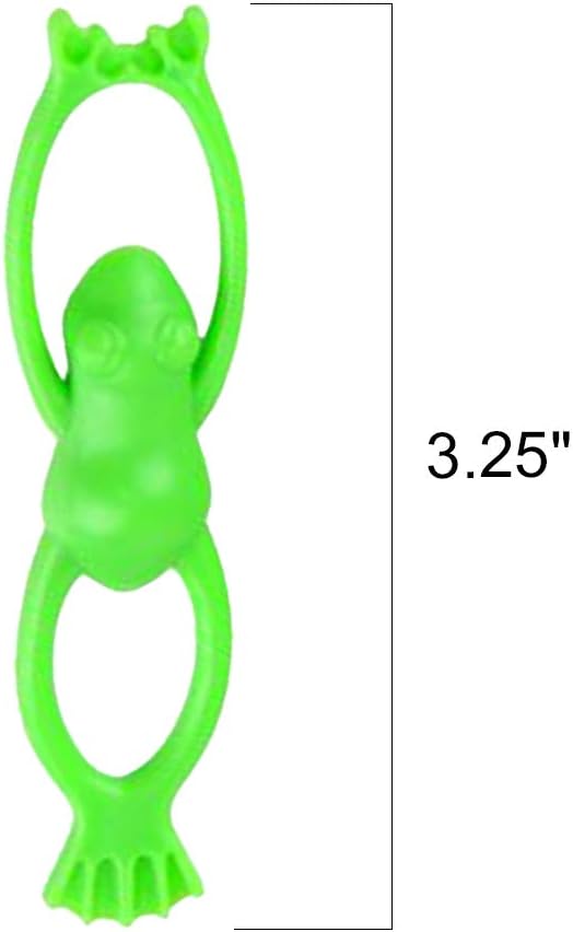 Stretchy Frog Slingshot Toys, Set of 24