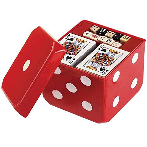6-in-1 Dice Cube Game Set Board Game and Casino Set