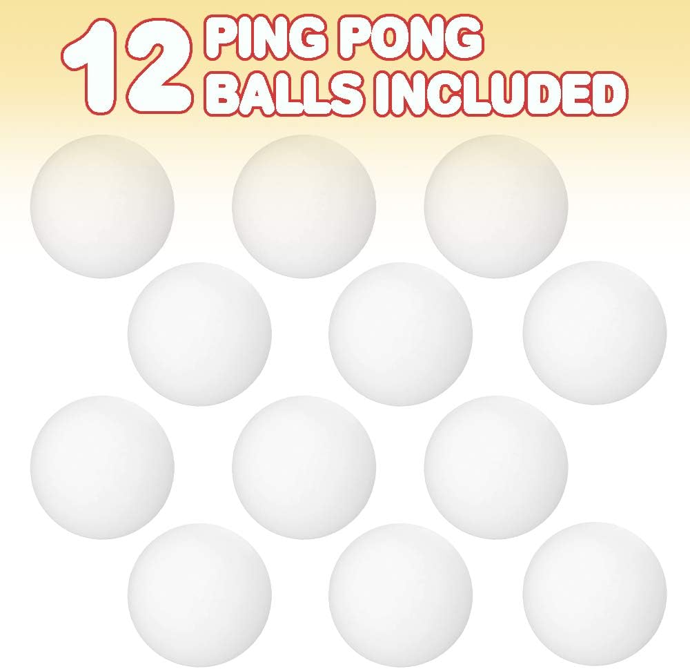 White Ping Pong Balls - Pack of 12