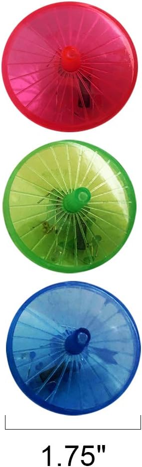 Light Up Spinning Top Toys, Set of 12