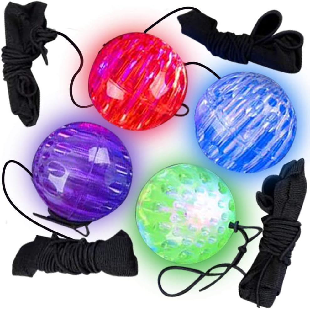 Light Up Orbit Wrist Balls, Set of 4