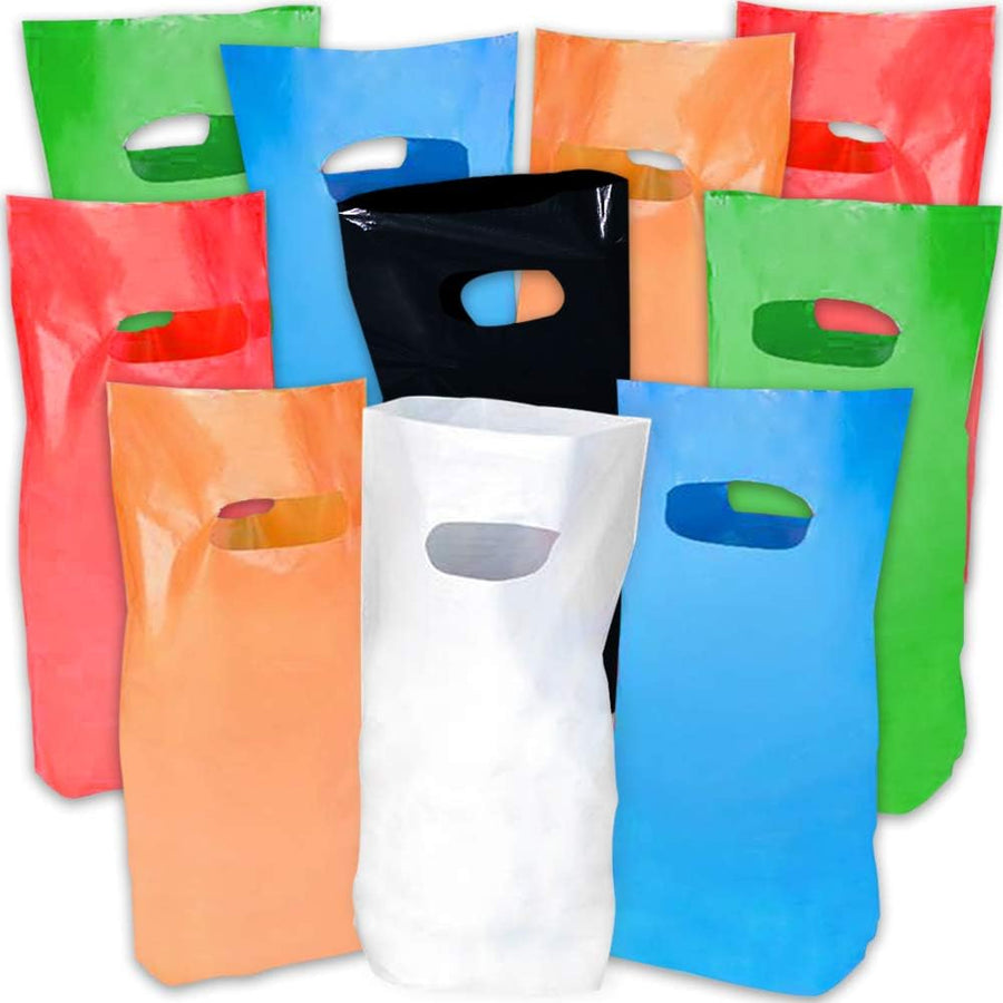 Colorful Gift Bags, Set of 50