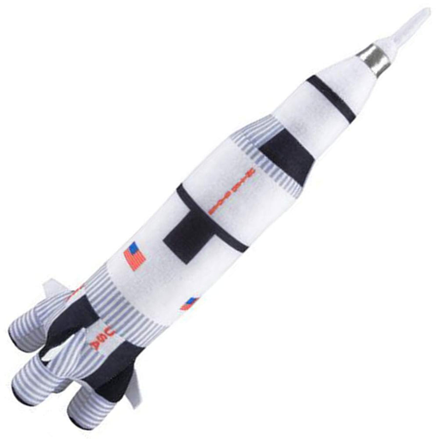 ArtCreativity Saturn Rocket Plush Toy for Kids, 18.5 Inch Space Shuttle Stuffed Toy with Realistic Details, Space Room Décor, NASA Spaceship Nursery Décor, Great Outer Space Toys for Boys & Girls