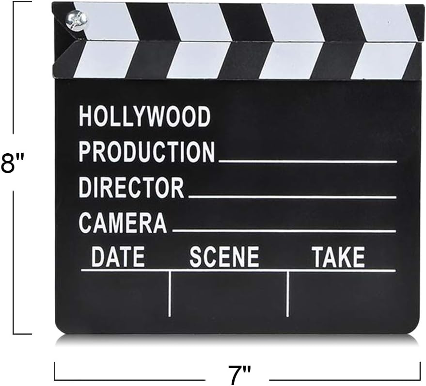 Movie Clapboard, Hollywood Movie Theme Party Decorations