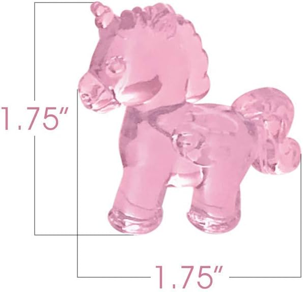 Unicorn Cake & Cupcake Toppers, Set of 12