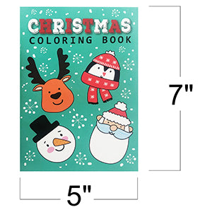 ArtCreativity Christmas Coloring Books for Kids Bulk, Pack of 20, 5” x 7” Holiday Christmas Coloring Book, Christmas Party Favors Activities for Kids,Christmas Goodie Bag Stocking Stuffers for Kids