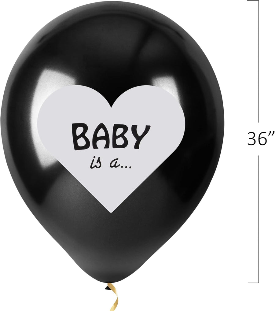 Black Gender Reveal Balloon Kit