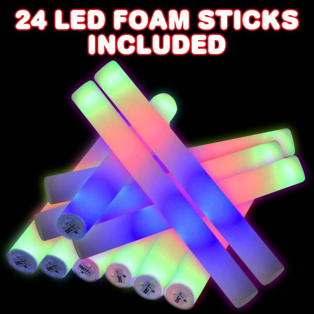 Light Up Foam Batons