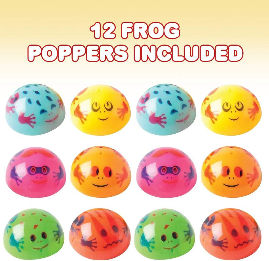 Frog Poppers, Set of 12