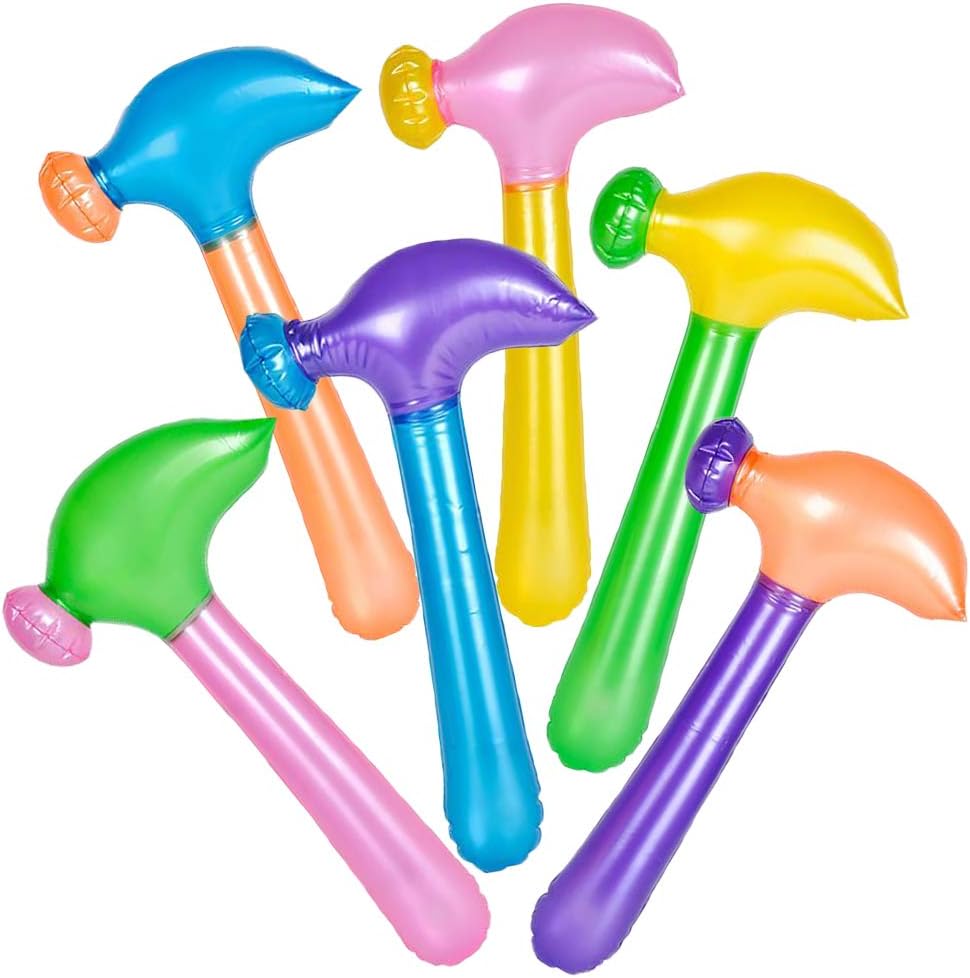 Neon Hammer Inflates, Set of 12