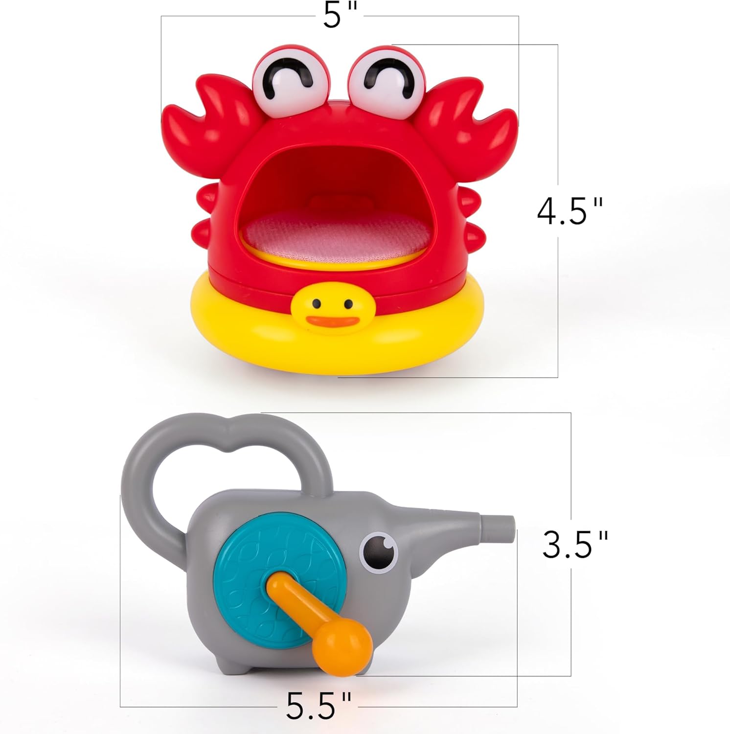 Crab Bubble Machine Bath Toy