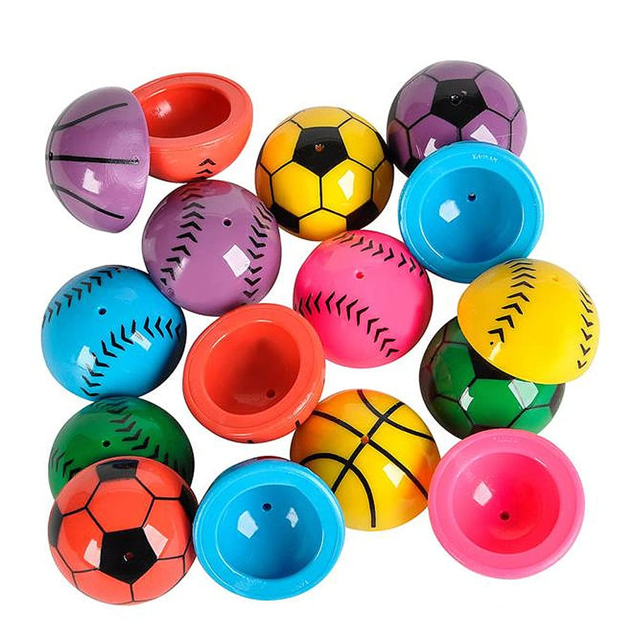 ArtCreativity 1.25 Inch Vinyl Sport Ball Poppers - Pack of 24 - Assorted Colors - Awesome Pop Up Toy-Ideal Impulse Item - Great Small Game Prize, Party Favor and Gift Idea for Boys & Girls Ages 3+