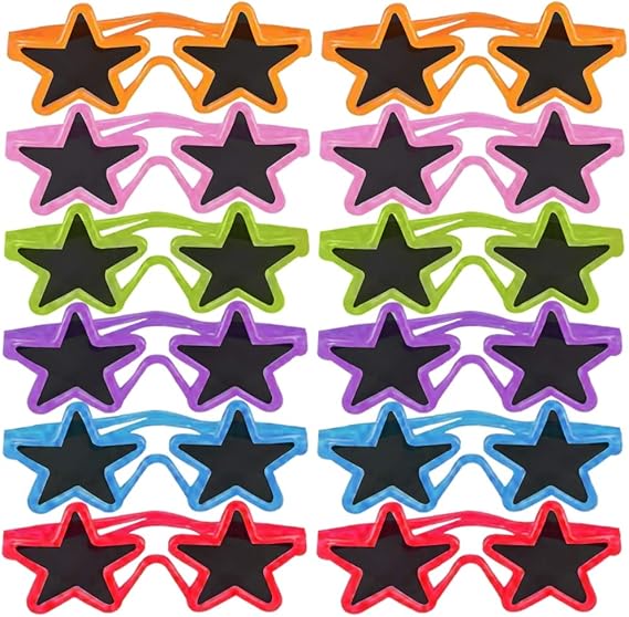 Star Sunglasses, Set of 12
