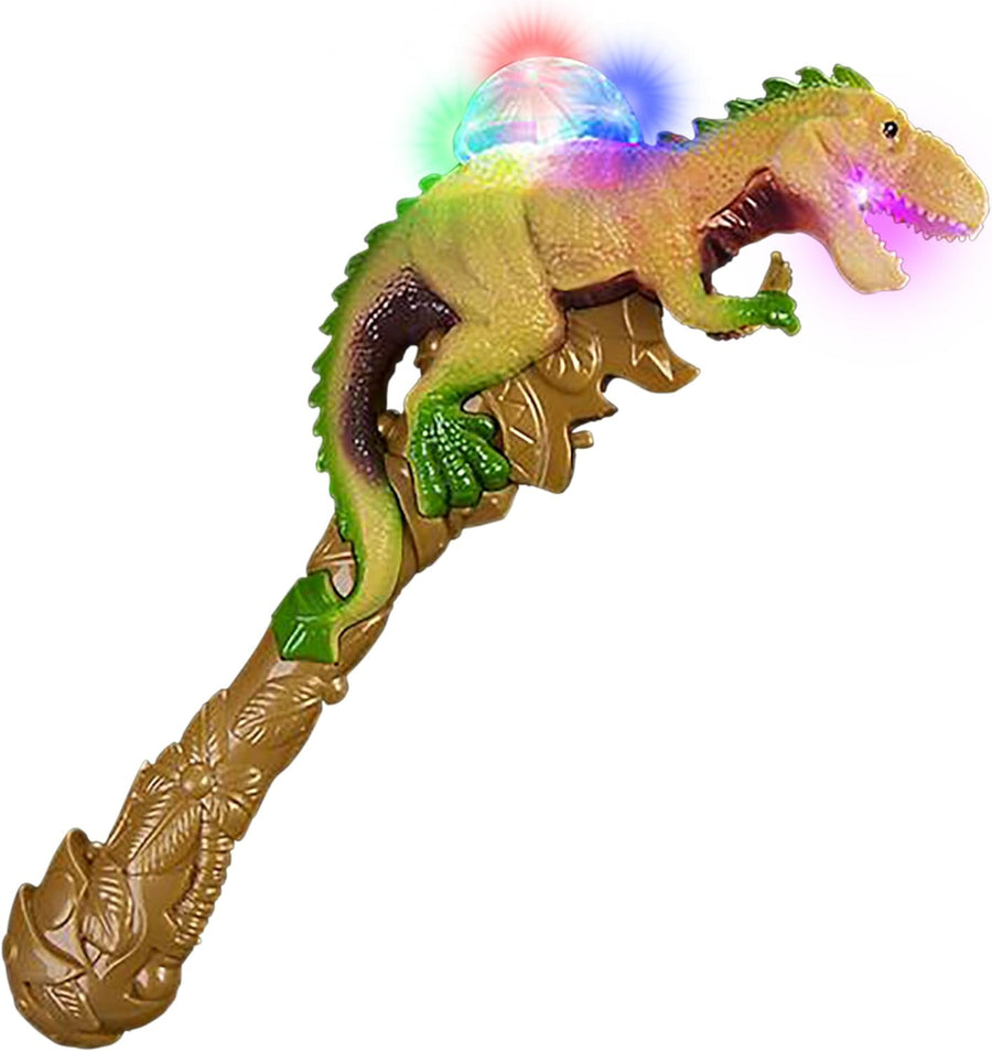 T-Rex LED Light Up Dinosaur Wand Growling Sound Effects