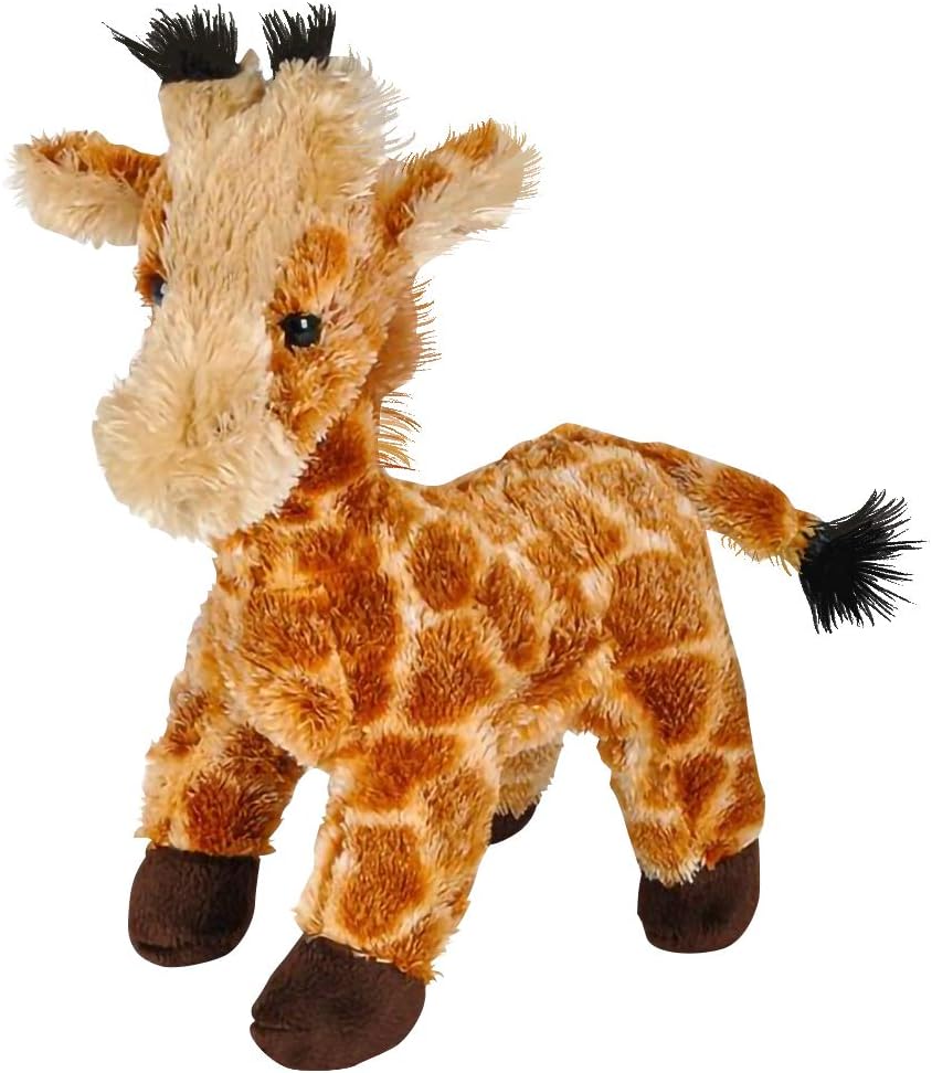9 Inch Stuffed Plush Giraffe for Kids, Very Soft and Cuddly Stuffed Animal, Cute Standing Design, Great Nursery Decoration, Gift Idea for Boys and Girls