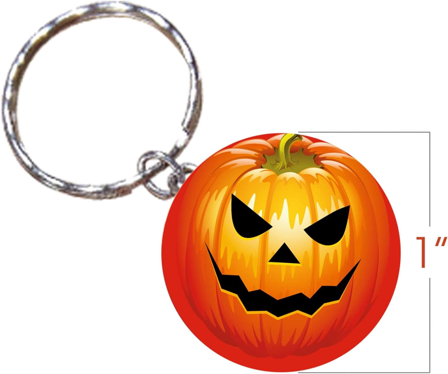 ArtCreativity Halloween Keychain Assortment, Set of 36, Metal Keychains in Assorted Designs, Great as Halloween Party Favors, Halloween Gifts, Teacher’s Awards, Non-Candy Trick or Treat Supplies