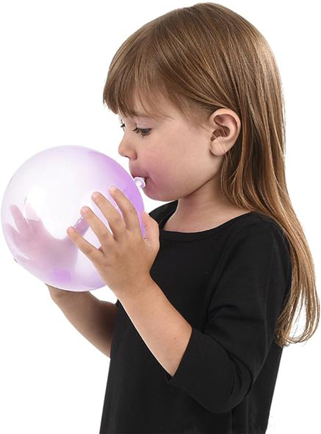 ArtCreativity Jelly Balloon Ball Set - 12 Piece - Fun Balloon Balls That Bounce and Stretch - Punch Balloons - Inflation Nozzles Included - Party Favor for Kids, Gift Idea for Boys, Girls - 6 Colors