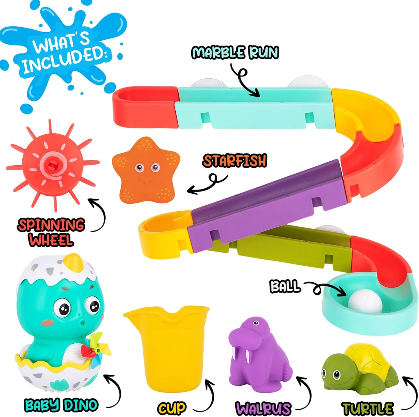 Interactive Bath Toy Set