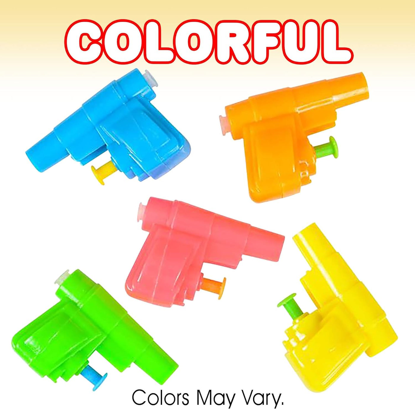 ArtCreativity Colorful Mini Water Guns (Pack of 24) Fun Assorted Neon Colors - Great Beach and Pool Toys for Kids, Squirt Guns Party Favors for Boys and Girls