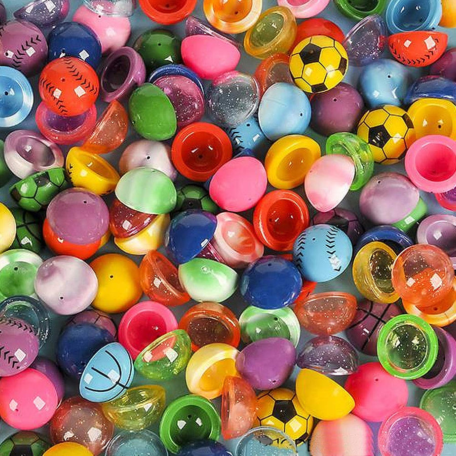 ArtCreativity 1.25 Inch Rubber Poppers Mix for Kids, Bulk Pack of 72 Pop-Up Half Ball Toys, Fun Assorted Designs and Colors, Old School Retro 90s Toys, Birthday Party Favors and Treat Bag Fillers