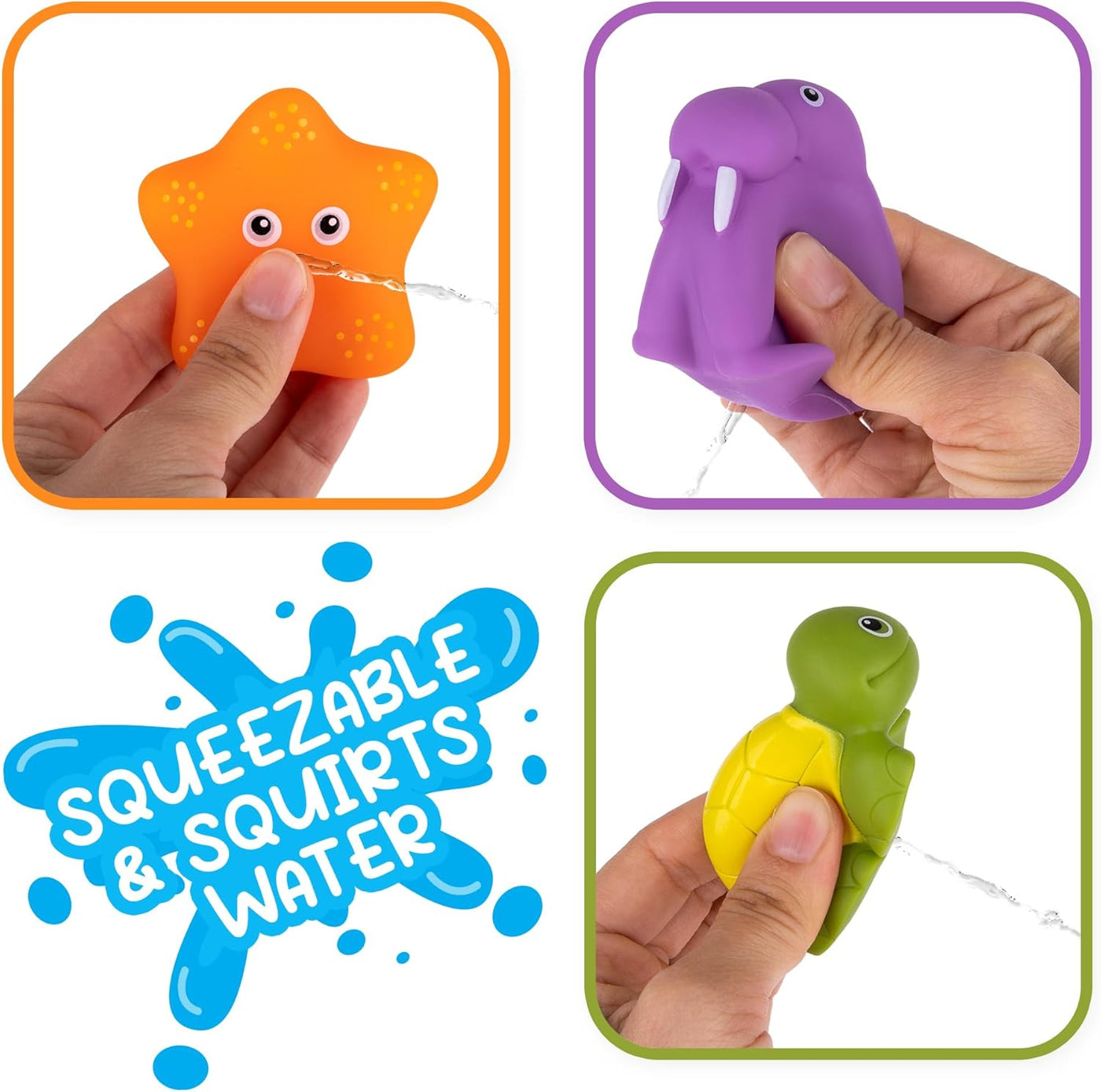 Interactive Bath Toy Set