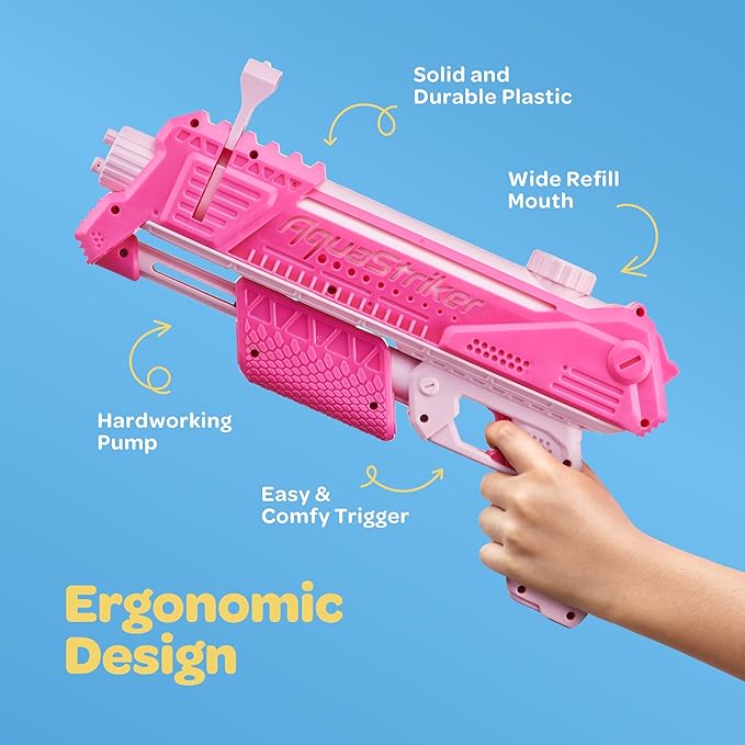 Pink AquaStriker Water Gun